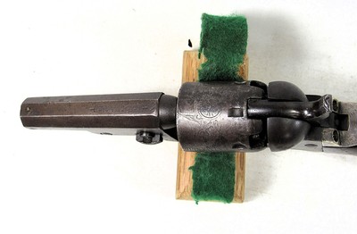 COLT 1849 POCKET WITH RARE 3” BARREL AND SHORT RAMMER ASSEMBLIE. - Image 11 of 13