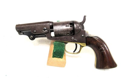 COLT 1849 POCKET WITH RARE 3” BARREL AND SHORT RAMMER ASSEMBLIE. - Image 4 of 13