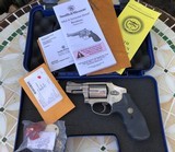 S&W .357 Magnum 640-1 No Lock Centennial Pro Series Trijicon Night Sights 2 1/8" Fluted Barrel Pachmayr Decelerator Grips .38 Special Smith & Wes - 2 of 10