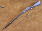 Antique WINCHESTER 1873 Musket 44.40 & Bayonet Black-Powder No FFL - 2 of 13