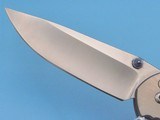 Chris Reeve Sebenza Folding-Knife Titanium Lightning-Bolt Handles - 7 of 14