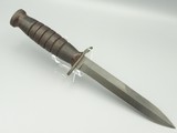 WW2 Vintage Imperial M3 Fighting Trench Knife & Scabbard - 4 of 15