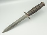 WW2 Vintage Imperial M3 Fighting Trench Knife & Scabbard - 3 of 15