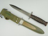 WW2 Vintage Imperial M3 Fighting Trench Knife & Scabbard - 2 of 15