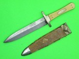 Original Antique Bowie knife Gold-Rush 1840’s Era Pre Civil War Sheffield maker Westa - 2 of 14