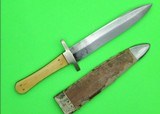 Original Antique Bowie knife Gold-Rush 1840’s Era Pre Civil War Sheffield maker Westa - 4 of 14