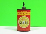 VINTAGE WINCHESTER BULLSEYE GUN OIL LEAD TOP HANDY OILER Advertising - 1 of 8