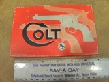Pre 68 Vintage Colt .25 ACP Auto Junior Pistol empty Box - 7 of 7
