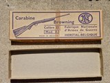 Vintage FN Browning .22 Auto Rifle Takedown Box Fabrique Nationale - 2 of 7