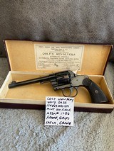 COLT New Army DA Revolver .38 LC Mfg 1899 MINT Un-Fired W/Box C&R - 4 of 5