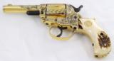 Colt, DA Lighting, Gold Plated, Engraved by Ben Shostle. Like New,
- 4 of 12