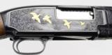 WINCHESTER Model 12, ANGELO BEE ENGRAVED - 18 of 22