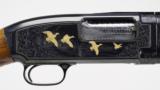 WINCHESTER Model 12, ANGELO BEE ENGRAVED - 5 of 22