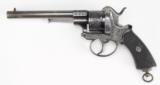LeFaucheux Engraved Belgian Pinfire Revolver - 1 of 26
