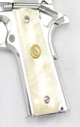 COLT GOVERNMENT, 1911A1, POLISHED SS, ENGRAVED,- 7 of 22