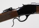 WINCHESTER MODEL 1885 High Wall, 375 H & H, " Fine" - 8 of 12