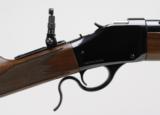 WINCHESTER MODEL 1885 High Wall, 375 H & H, " Fine" - 7 of 12