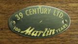 MARLIN Model 39, Century LTD,
"Fine" - 20 of 25