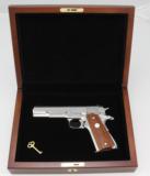 COLT "SILVER STAR",
1911, Polished Stainless,
1st 1911 in SS,
- 1 of 22