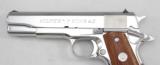 COLT "SILVER STAR",
1911, Polished Stainless,
1st 1911 in SS,
- 8 of 22