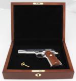 COLT "SILVER STAR",
1911, Polished Stainless,
1st 1911 in SS,
- 20 of 22