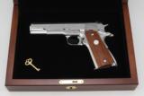 COLT "SILVER STAR",
1911, Polished Stainless,
1st 1911 in SS,
- 2 of 22