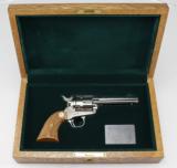 Colt SA "Collector's Special Edition" Nickel Plated .44-40 - 1 of 25