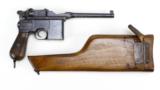 MAUSER BROOMHANDLE, 1916 PRUSSIAN CONTRACT, 9MM - 2 of 16