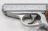 WALTHER PPK/S
ENGRAVED,
"Presentation Wooden Display" - 12 of 19