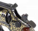 SMITH & WESSON, MODEL 17-3, LNEW, BLUE W/ENGRAVED 24KT GOLD- 23 of 25