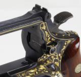 SMITH & WESSON, MODEL 17-3, LNEW, BLUE W/ENGRAVED 24KT GOLD- 19 of 25
