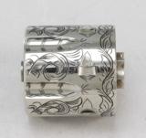 COLT SAA, ENGRAVED,NICKEL FINISH, 5 1/2"
357MAG - 21 of 24