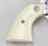 COLT SAA, ENGRAVED,NICKEL FINISH, 5 1/2"
357MAG - 4 of 24