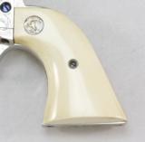 COLT SAA, ENGRAVED,NICKEL FINISH, 5 1/2"
357MAG - 6 of 24