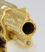SMITH & WESSON, MODEL 36, "ENGRAVED & GOLD PLATED"
- 12 of 21