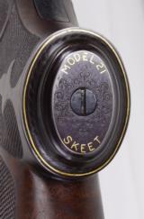 WINCHESTER MODEL 21, "GRAND AMERICAN" (3) Barrel Set. 12GA,- 16 of 25