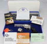 COLT SAA, NICKEL/ENGRAVED 45ACP/45LC,NIB - 22 of 24