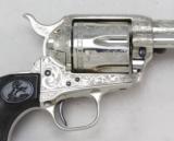 COLT SAA, NICKEL/ENGRAVED 45ACP/45LC,NIB - 5 of 24