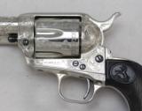 COLT SAA, NICKEL/ENGRAVED 45ACP/45LC,NIB - 8 of 24