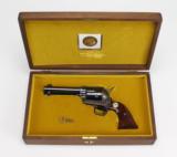 COLT SAA,
NRA CENTENNIAL,
45LC, 4 3/4" Barrel,
2nd Generation,
"1971" - 1 of 25