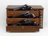 COLT 1976 U.S. BICENTENNIAL SET,
" PYTHON, SAA, DRAGOON"
W/DISPLAY - 1 of 25