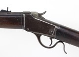 WINCHESTER 1885 SPORTING LOW WALL, 25RF,
"FINE" - 9 of 25