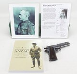 COLT 1911,
"1914 MFG, British Commercial Proof",
Engraved " M. WILDER-NELIGAN".
" Second most Decorated WWI British Lt. Co - 20 of 25