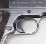 COLT 1911,
"1914 MFG, British Commercial Proof",
Engraved " M. WILDER-NELIGAN".
" Second most Decorated WWI British Lt. Co - 18 of 25