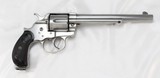 Colt 1878 DA Nickel Frontier Revolver & Holster "RARE" - 3 of 25