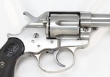 Colt 1878 DA Nickel Frontier Revolver & Holster "RARE" - 5 of 25