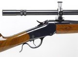WINCHESTER 1885, LOW WALL,
"CUSTOM 22 HORNET " - 5 of 25