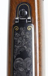 WINCHESTER MODEL 70, SUPER GRADE,
" ONE OF 1000",
ENGRAVED, W/DISPLAY - 18 of 26