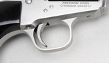 FREEDOM ARMS, PREMIER GRADE,
454 CASULL/45COLT,
POLISHED SS. - 16 of 24
