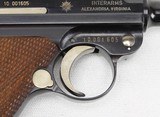 MAUSER PARABELLUM,.30 LUGER, "SWISS STYLE", 6" Barrel,FINE DISPLAY - 18 of 25